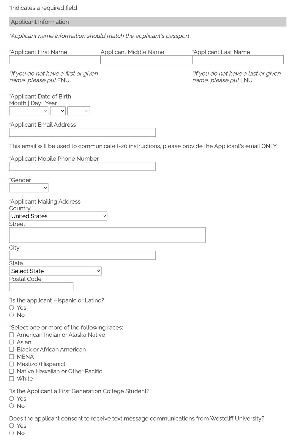 Screen Capture 045 - International Partner Application - connect.westcliff.edu