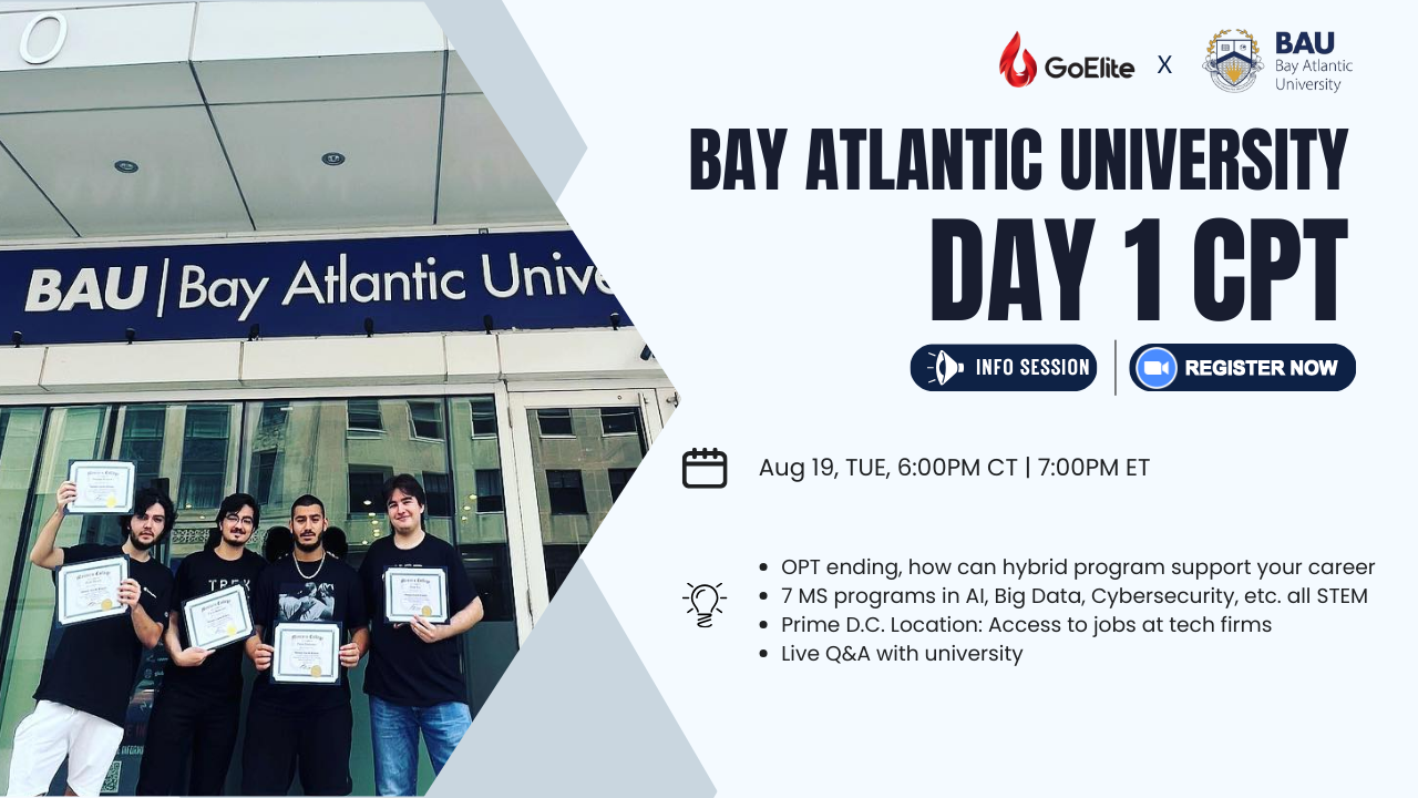 Bay Atlantic University 81925 flyer