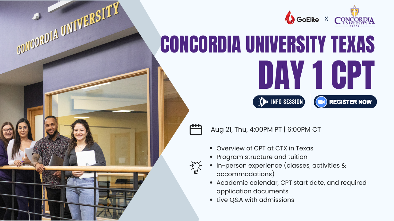 Concordia University Texas 82125 flyer
