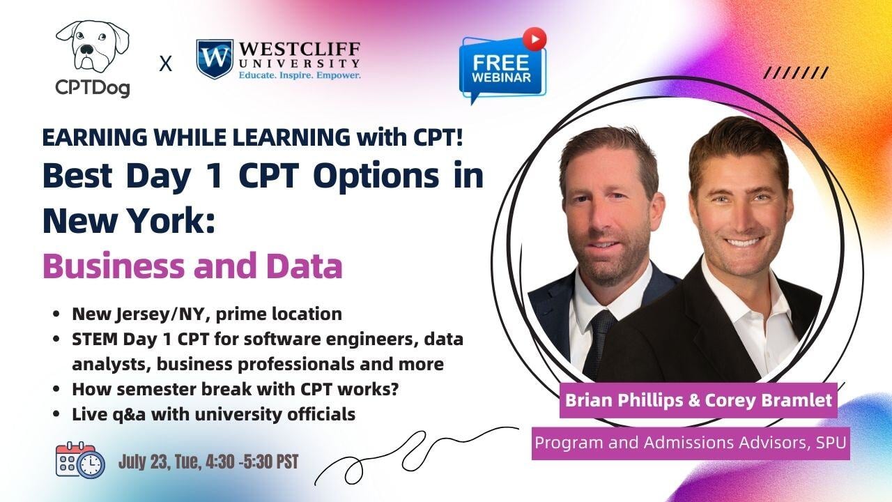 Best Day 1 CPT Options in New York: Business and Data
